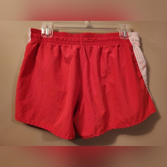 Nike Red Athletic Shorts Women's Medium - Picture 2 of 6